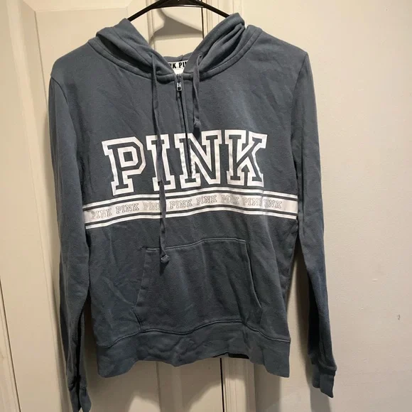Sweater Hoodie Victoria’s Secret - Taille XS - Blanc Et Noir - Comme Neuf !